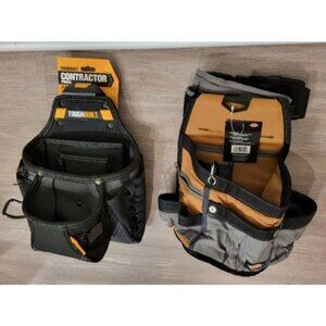 8Pocket Tool Belt Utility Pouch Adjustable 2-Inch Belt Durable Canvas